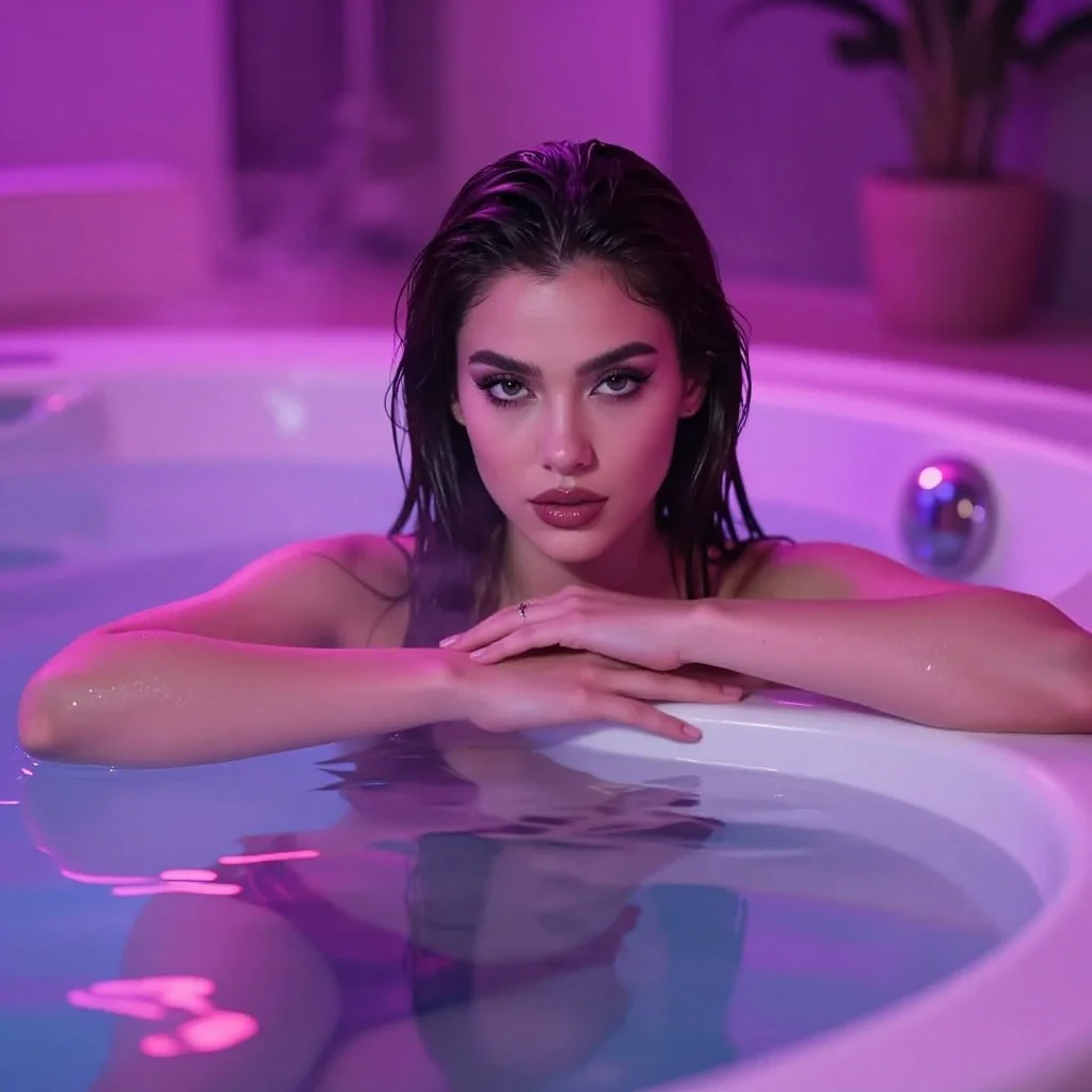 CamSoda AI generated image in warm studio lighting